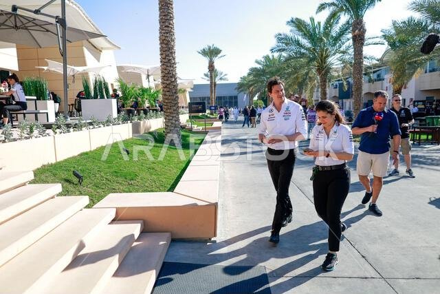 WOLFF Toto (aut), Team Principal & CEO of Mercedes AMG F1 Team, with ...