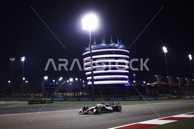HULKENBERG Nico (ger), Haas F1 Team VF-24 Ferrari, STEINER Gunther ...
