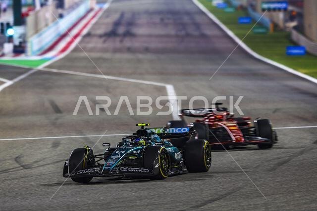 14 ALONSO Fernando (spa), Aston Martin F1 Team AMR24, action during the ...