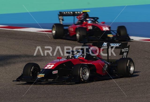 Prema Racing's Dino Beganovic during Formula 3 Qualifying at the ...