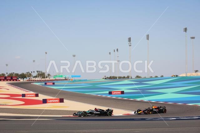63 RUSSELL George (gbr), Mercedes AMG F1 Team W15, action during the ...