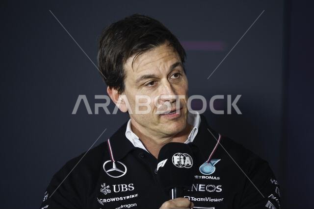 WOLFF Toto (aut), Team Principal & CEO of Mercedes AMG F1 Team, with ...