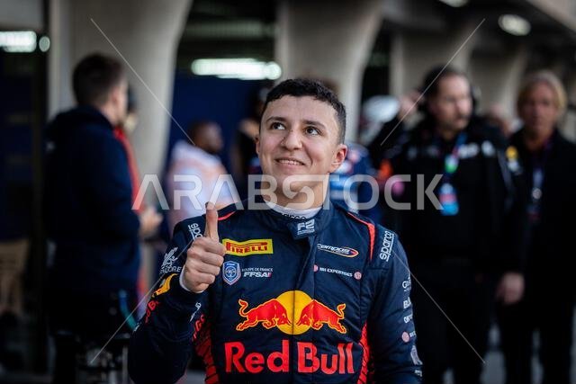 Campos Racing's Isack Hadjar during Formula 2 Qualifying at the Bahrain ...