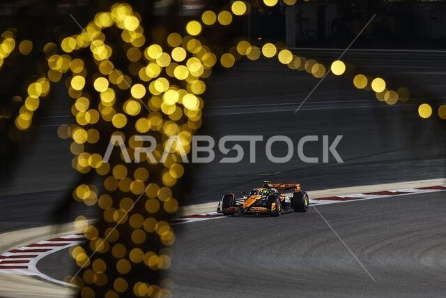 McLaren F1 Team MCL38, mechanical detail of front wing during the ...