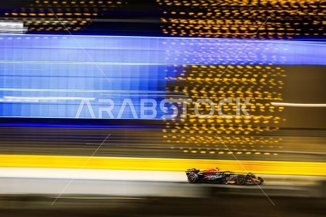 podium PEREZ Sergio (mex), Red Bull Racing RB20, portrait during the ...
