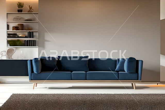 غرفة معيشة بتصاميم عصرية وجذابة، ديكورات رائعة، أثاث منزلي راقي، تصاميم عصرية فاخرة، شقق سكنية راقية، شقق سكنية سياحية