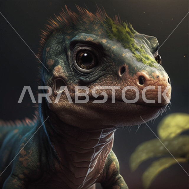 صورة مقربة لحيوان السحلية، السحلية المرقطة، زواحف فقارية، زواحف برية، حيوان زاحف