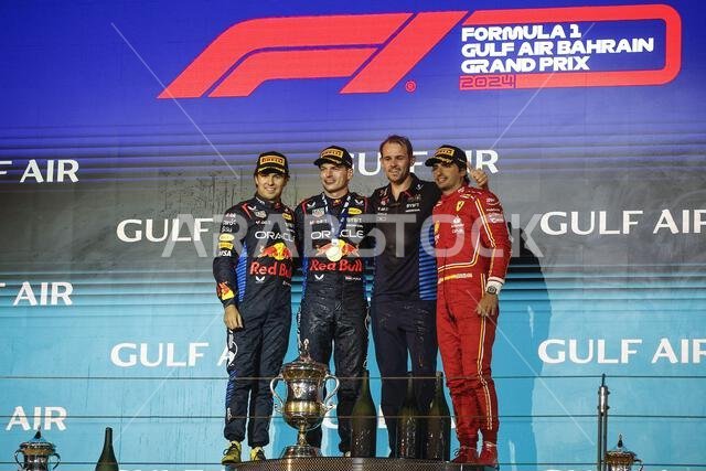 SAINZ Carlos (spa), Scuderia Ferrari SF-24, portrait press conference ...