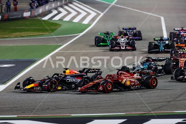 01 VERSTAPPEN Max (nld), Red Bull Racing RB20, action during the ...