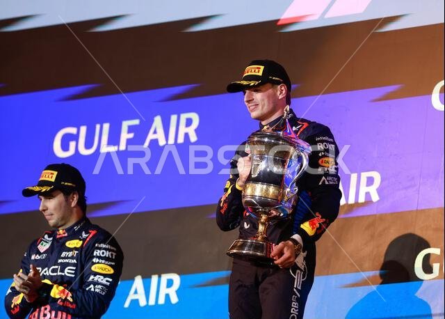 VERSTAPPEN Max (ned), Red Bull Racing RB20, portrait PEREZ Sergio (mex ...