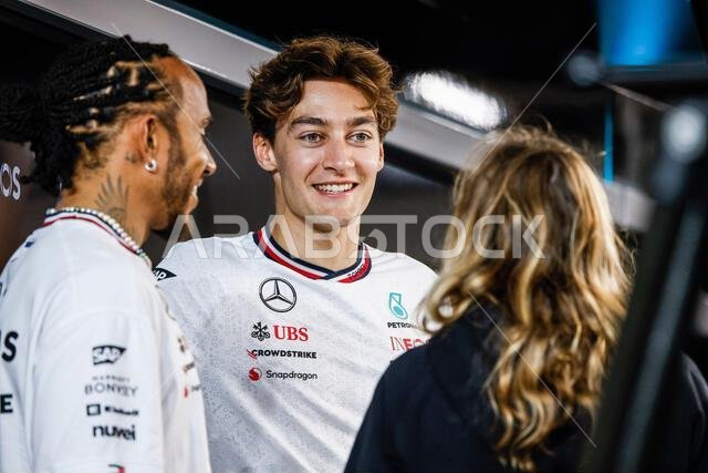 HAMILTON Lewis (gbr), Mercedes AMG F1 Team W15, portrait during the ...