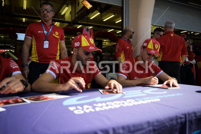 Sakhir, Bahrain. 31st Oct 2024. Ferrari AF CORSE No.50 Hypercar ...