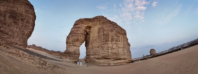 Elephant Rock AlUla Saudi Arabia Desert Landmark - Photo
