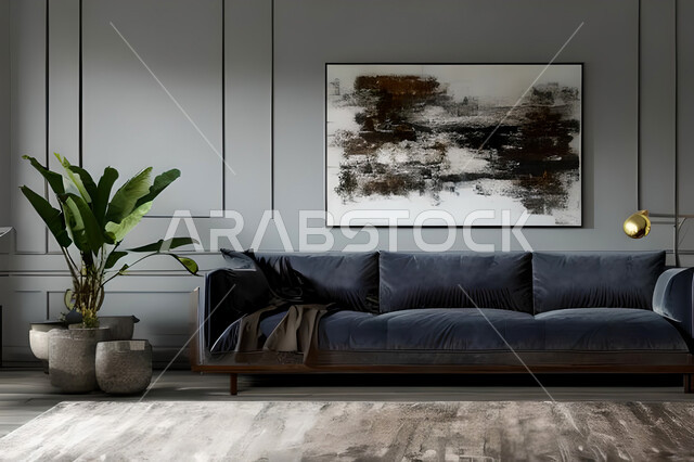 غرفة معيشة بتصاميم عصرية وجذابة، ديكورات رائعة، أثاث منزلي راقي، تصاميم عصرية فاخرة، شقق سكنية راقية، شقق سكنية سياحية، ديكورات بالوان جذابة