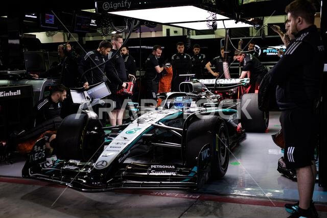 RUSSELL George (gbr), Mercedes AMG F1 Team W16, portrait during the ...