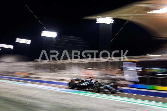 63 RUSSELL George (gbr), Mercedes AMG F1 Team W16, action during the ...