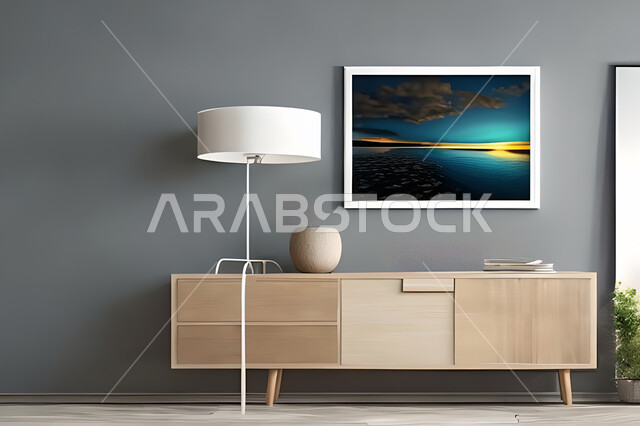 غرفة بتصاميم عصرية وجذابة، ديكورات رائعة، أثاث منزلي راقي، تصاميم عصرية فاخرة، شقق سكنية راقية، براويز صور جدارية