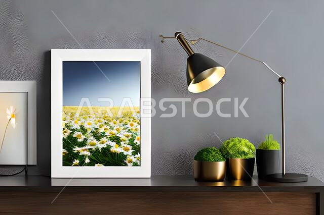 غرفة بتصاميم عصرية وجذابة، ديكورات رائعة، أثاث منزلي راقي، تصاميم عصرية فاخرة، شقق سكنية راقية، براويز صور جدارية