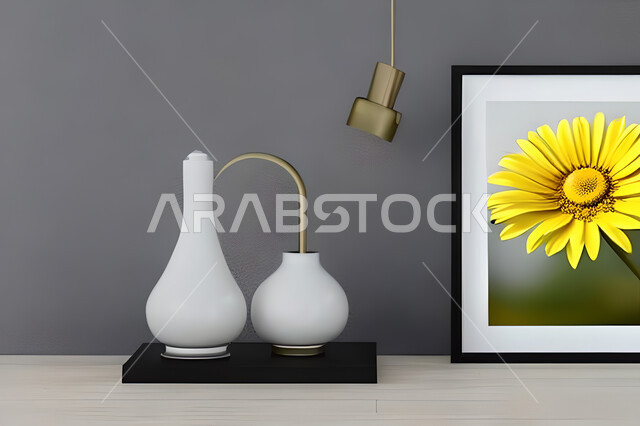 غرفة بتصاميم عصرية وجذابة، ديكورات رائعة، أثاث منزلي راقي، تصاميم عصرية فاخرة، شقق سكنية راقية، براويز صور جدارية