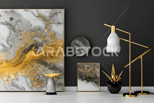 غرفة بتصاميم عصرية وجذابة، ديكورات رائعة، أثاث منزلي راقي، تصاميم عصرية فاخرة، شقق سكنية راقية، براويز صور جدارية