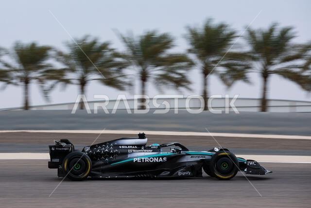 RUSSELL George (gbr), Mercedes AMG F1 Team W16, portrait during the ...