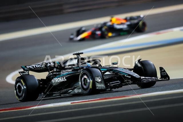 63 RUSSELL George (gbr), Mercedes AMG F1 Team W16, action during the ...