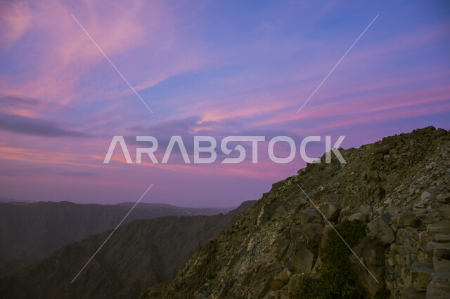 Mountains and rocky heights, mountain peaks, rock formations, mountainous terrain, mountainous nature