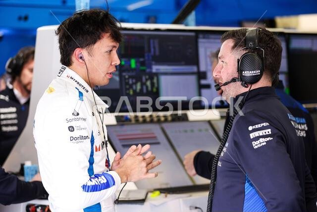 Sakhir, Bahrain, 26/02/2025, ALBON Alexander (tha), Williams Racing ...