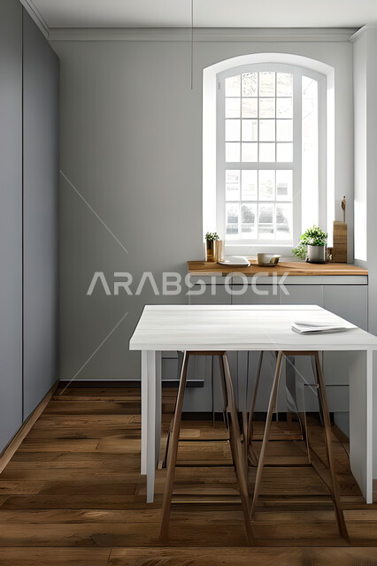 تصميم داخلي حديث لشقة سكنية ، تصاميم وديكورات داخلية ، تصميم معماري هندسي حديث ، شقق سكنية بتصاميم عصرية