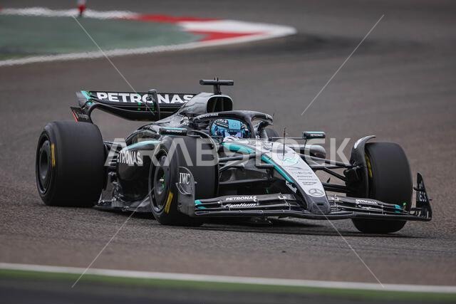 RUSSELL George (gbr), Mercedes AMG F1 Team W16, portrait during the ...