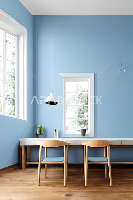 تصميم داخلي حديث لشقة سكنية ، تصاميم وديكورات داخلية ، تصميم معماري هندسي حديث ، شقق سكنية بتصاميم عصرية