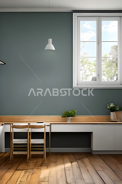 تصميم داخلي حديث لشقة سكنية ، تصاميم وديكورات داخلية ، تصميم معماري هندسي حديث ، شقق سكنية بتصاميم عصرية