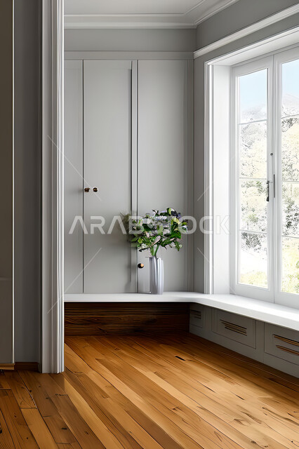 تصميم داخلي حديث لشقة سكنية ، تصاميم وديكورات داخلية ، تصميم معماري هندسي حديث ، شقق سكنية بتصاميم عصرية