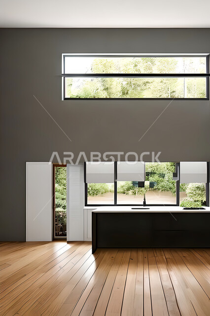 تصميم داخلي حديث لشقة سكنية ، تصاميم وديكورات داخلية ، تصميم معماري هندسي حديث ، شقق سكنية بتصاميم عصرية