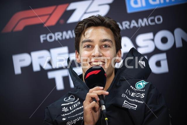 RUSSELL George (gbr), Mercedes AMG F1 Team W16, portrait during the ...
