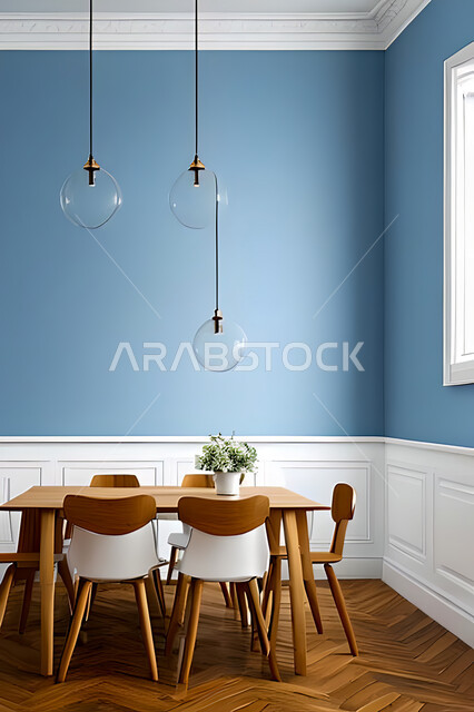 تصميم داخلي حديث لشقة سكنية ، تصاميم وديكورات داخلية ، تصميم معماري هندسي حديث ، شقق سكنية بتصاميم عصرية