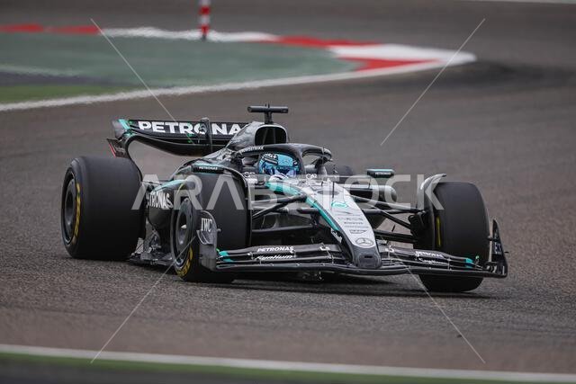 Sakhir, Bahrain. 26th Feb, 2025. George Russell (GBR) Mercedes AMG F1 ...