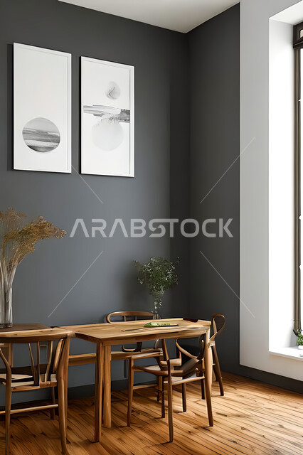 تصميم داخلي حديث لشقة سكنية ، تصاميم وديكورات داخلية ، تصميم معماري هندسي حديث ، شقق سكنية بتصاميم عصرية