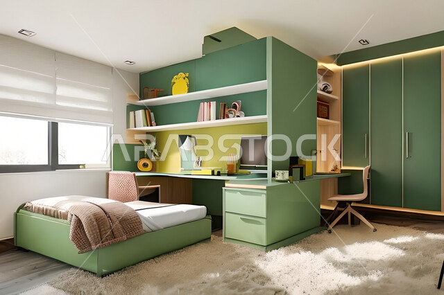 غرفة نوم بتصميم عصري حديث ، ديكورات داخليه ، أثاث منزلي فاخر، تصاميم عصرية  راقيه، شقق وفلل سكنية ، فنادق ومنتجعات فاخرة