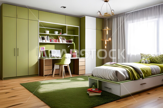 غرفة نوم بتصميم عصري حديث ، ديكورات داخليه ، أثاث منزلي فاخر، تصاميم عصرية  راقيه، شقق وفلل سكنية ، فنادق ومنتجعات فاخرة