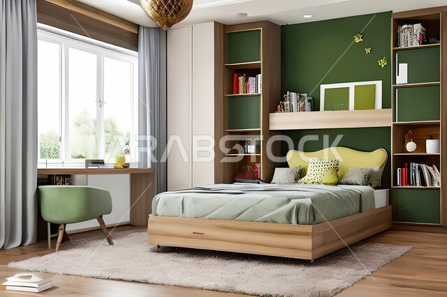 غرفة نوم بتصميم عصري حديث ، ديكورات داخليه ، أثاث منزلي فاخر، تصاميم عصرية  راقيه، شقق وفلل سكنية ، فنادق ومنتجعات فاخرة