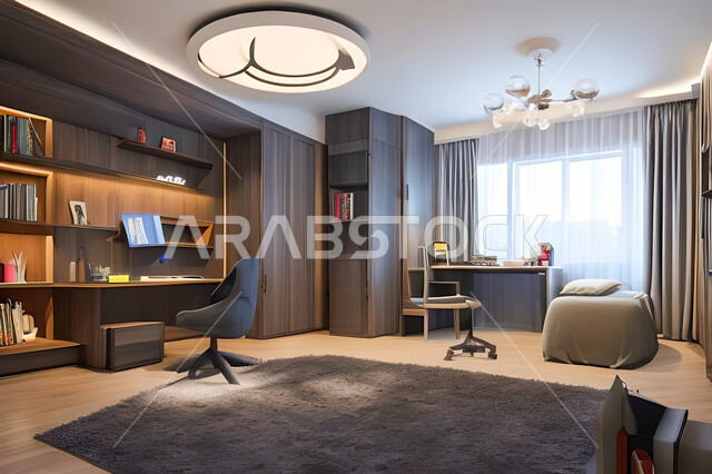 غرفة نوم بتصميم عصري حديث ، ديكورات داخليه ، أثاث منزلي فاخر، تصاميم عصرية  راقيه، شقق وفلل سكنية ، فنادق ومنتجعات فاخرة