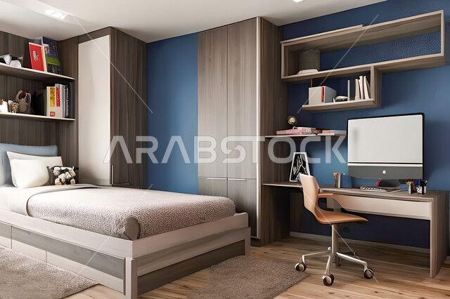 غرفة نوم بتصميم عصري حديث ، ديكورات داخليه ، أثاث منزلي فاخر، تصاميم عصرية  راقيه، شقق وفلل سكنية ، فنادق ومنتجعات فاخرة