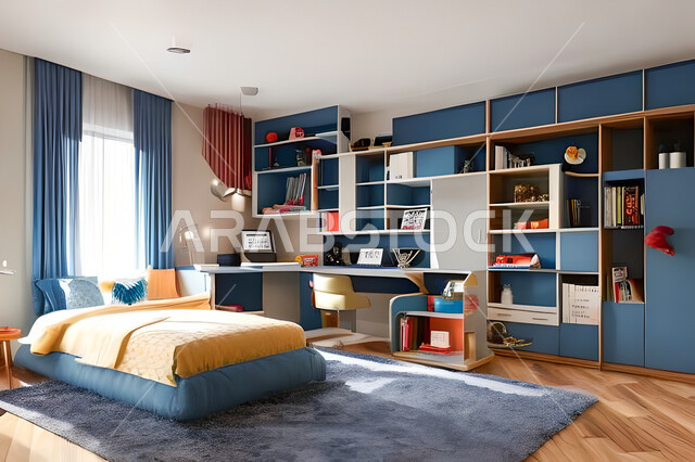 غرفة نوم بتصميم عصري حديث ، ديكورات داخليه ، أثاث منزلي فاخر، تصاميم عصرية  راقيه، شقق وفلل سكنية ، فنادق ومنتجعات فاخرة