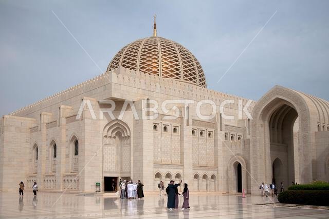 shoe rack sultan qaboos grand mosque muscat oman middle east - Photo