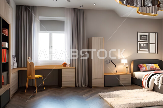 غرفة نوم بتصميم عصري حديث ، ديكورات داخليه ، أثاث منزلي فاخر، تصاميم عصرية  راقيه، شقق وفلل سكنية ، فنادق ومنتجعات فاخرة