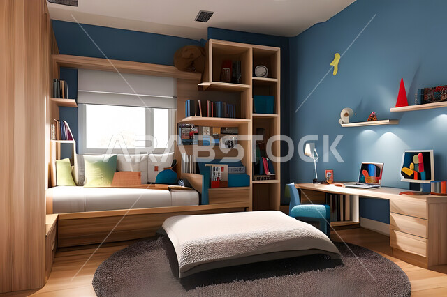 غرفة نوم بتصميم عصري حديث ، ديكورات داخليه ، أثاث منزلي فاخر، تصاميم عصرية  راقيه، شقق وفلل سكنية ، فنادق ومنتجعات فاخرة