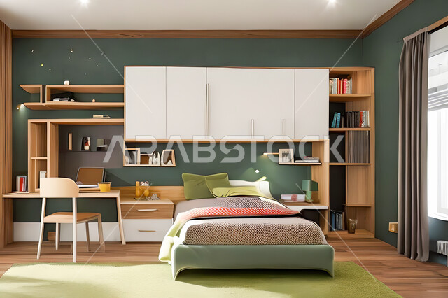 غرفة نوم بتصميم عصري حديث ، ديكورات داخليه ، أثاث منزلي فاخر، تصاميم عصرية  راقيه، شقق وفلل سكنية ، فنادق ومنتجعات فاخرة