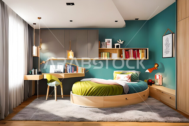 غرفة نوم بتصميم عصري حديث ، ديكورات داخليه ، أثاث منزلي فاخر، تصاميم عصرية  راقيه، شقق وفلل سكنية ، فنادق ومنتجعات فاخرة