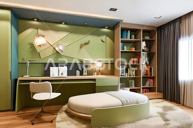 غرفة نوم بتصميم عصري حديث ، ديكورات داخليه ، أثاث منزلي فاخر، تصاميم عصرية  راقيه، شقق وفلل سكنية ، فنادق ومنتجعات فاخرة